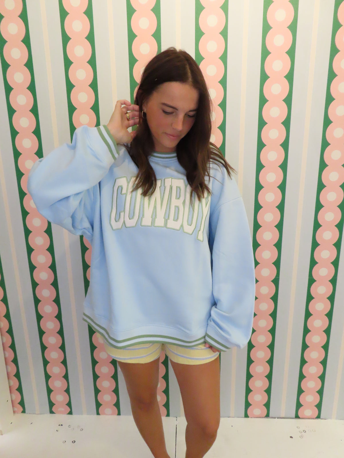 Cowboy Mockneck