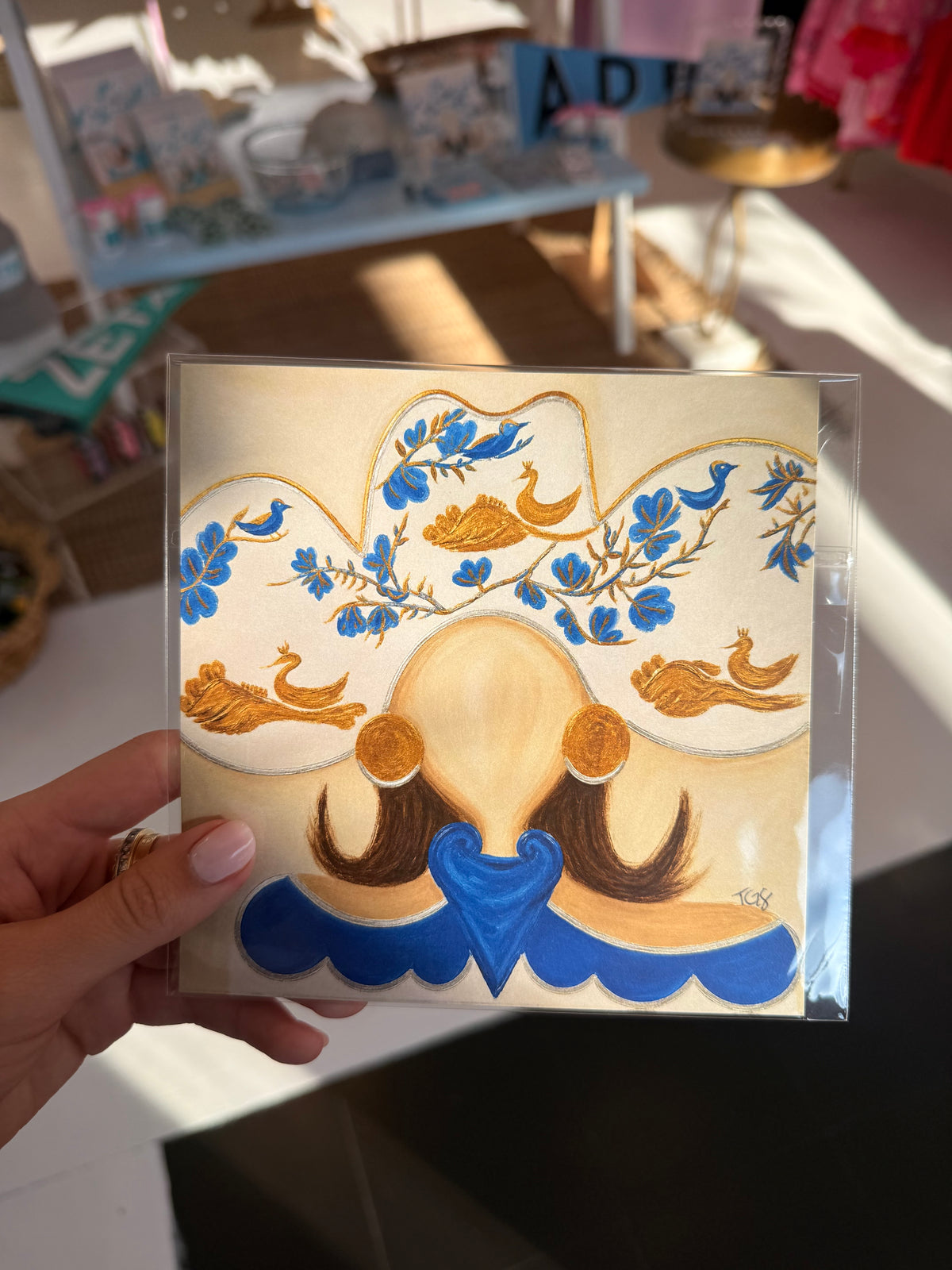 Sorority Art Prints 6x6 - Taylor G Sicking Art