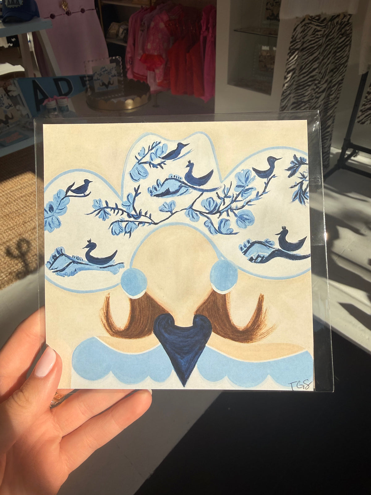 Sorority Art Prints 6x6 - Taylor G Sicking Art