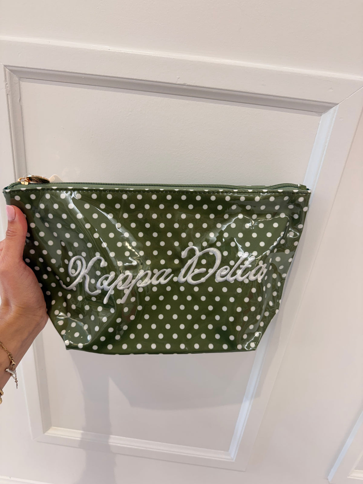 Polkadot Sorority Makeup Bag