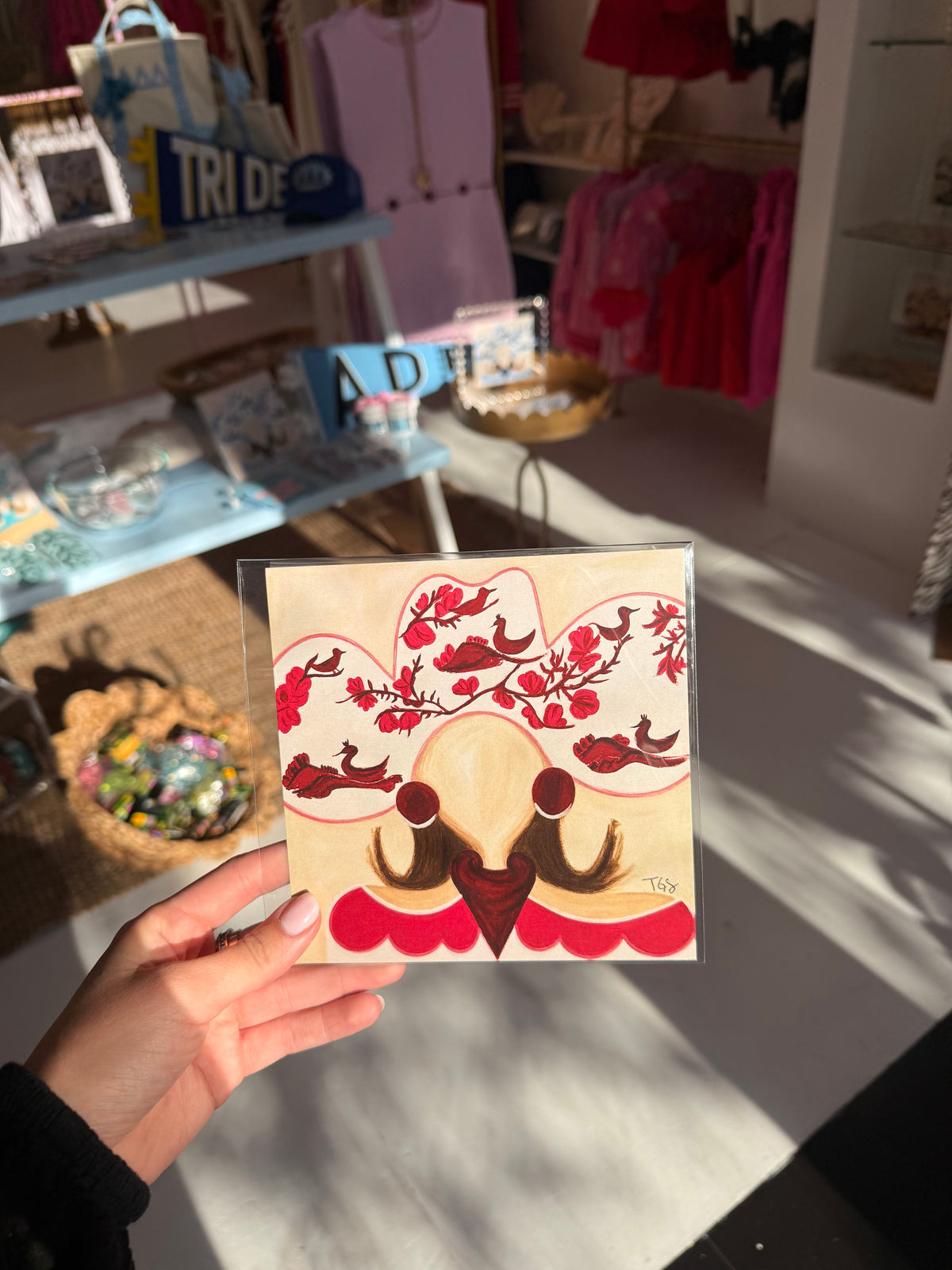 Sorority Art Prints 6x6 - Taylor G Sicking Art