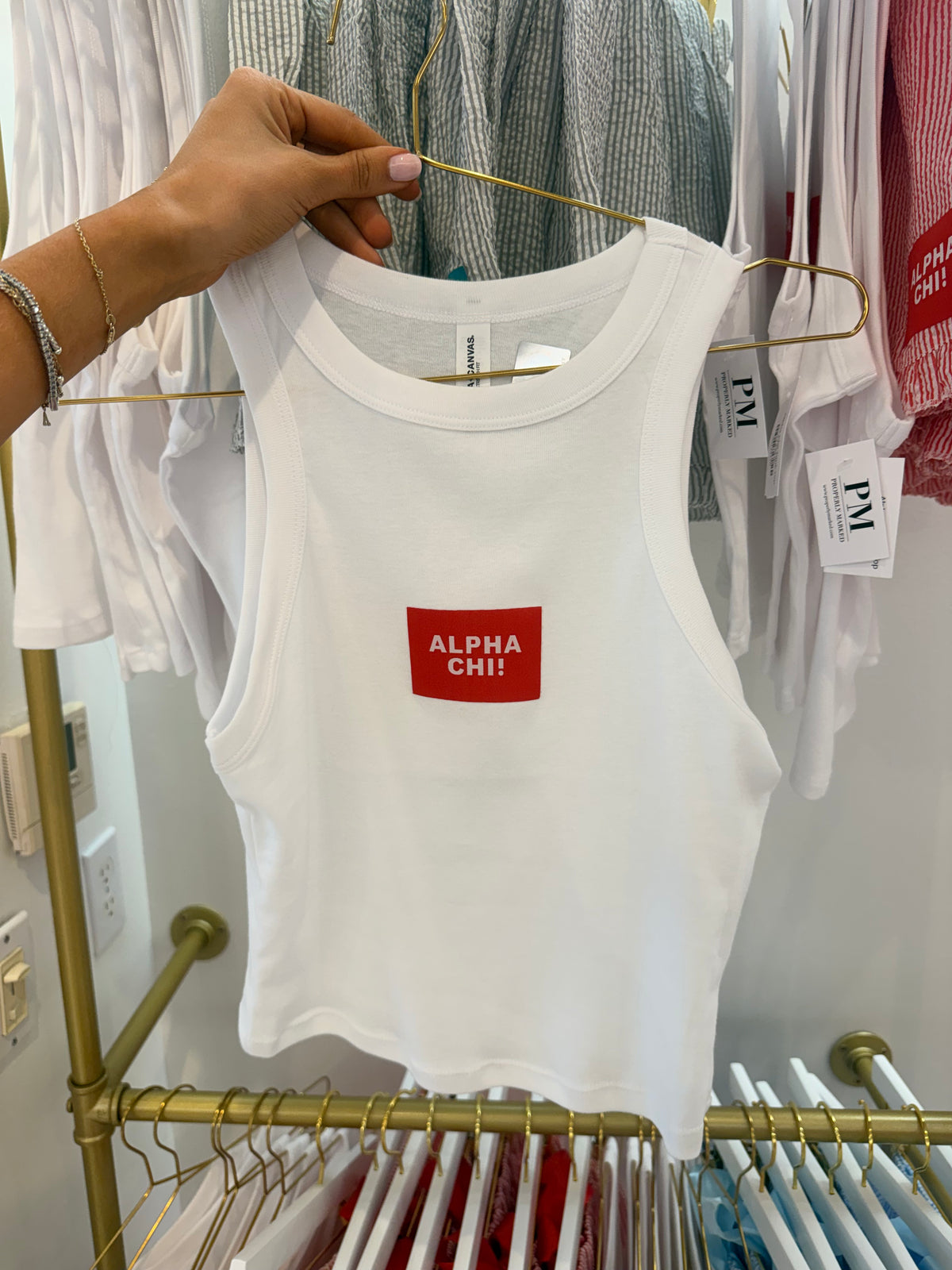 Alpha Chi! Tank Top