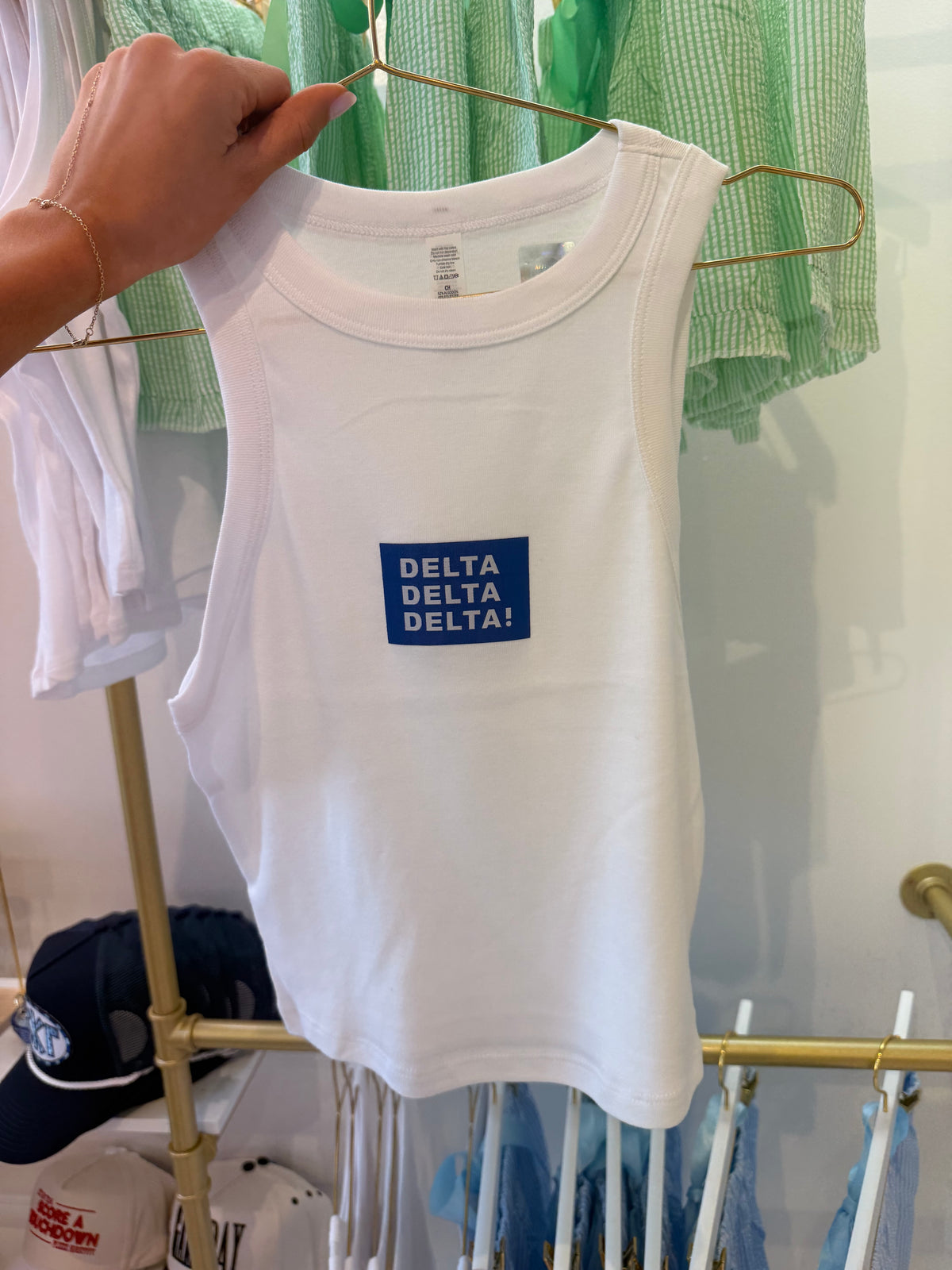 Tri Delt! Tank Top