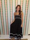 Black and White Rick Rac Dress