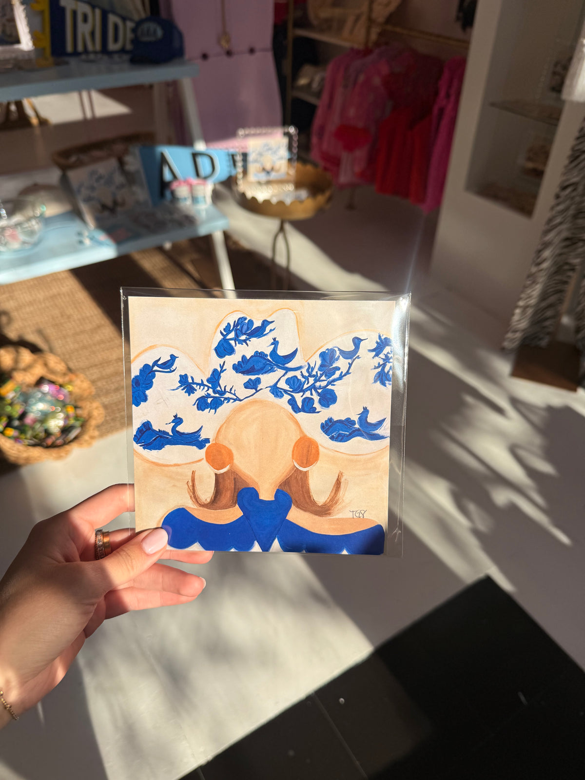 Sorority Art Prints 6x6 - Taylor G Sicking Art