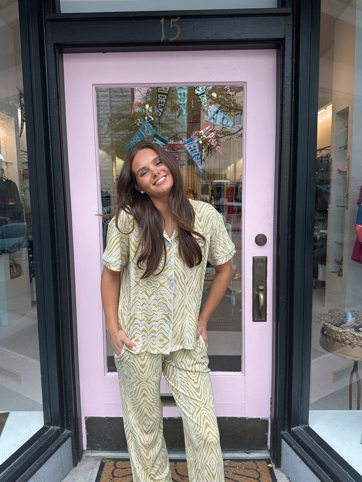 Zebra Bamboo Pajamas