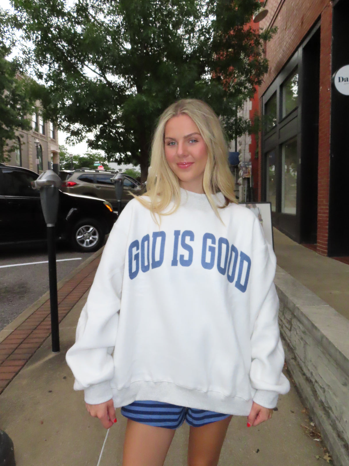 Reversible Jesus/ God Is Good Mockneck