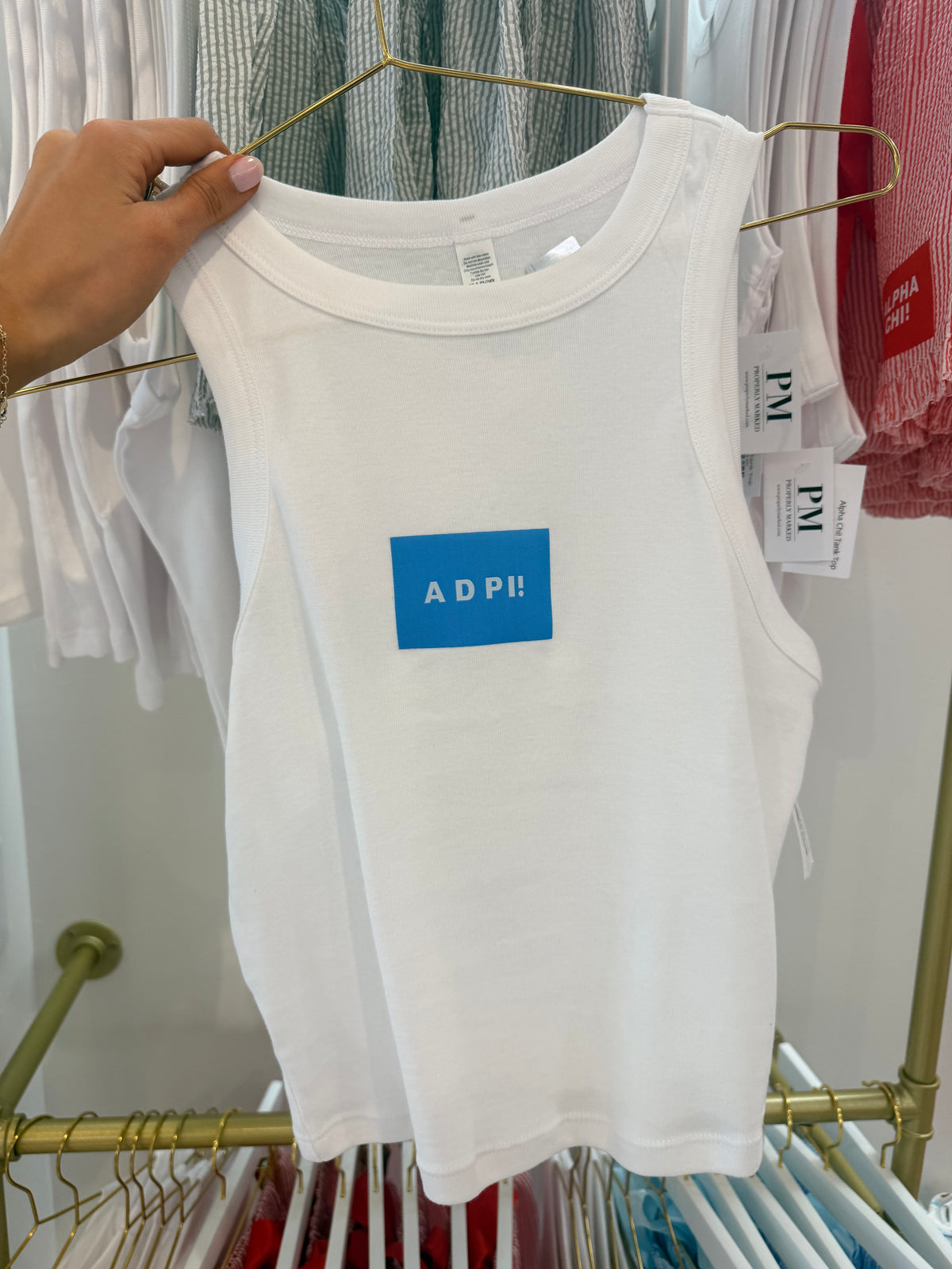 A D PI! Tank Top