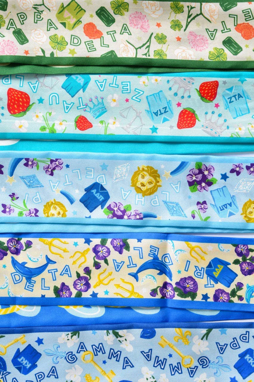 Kappa Kappa Gamma Skinny Scarf