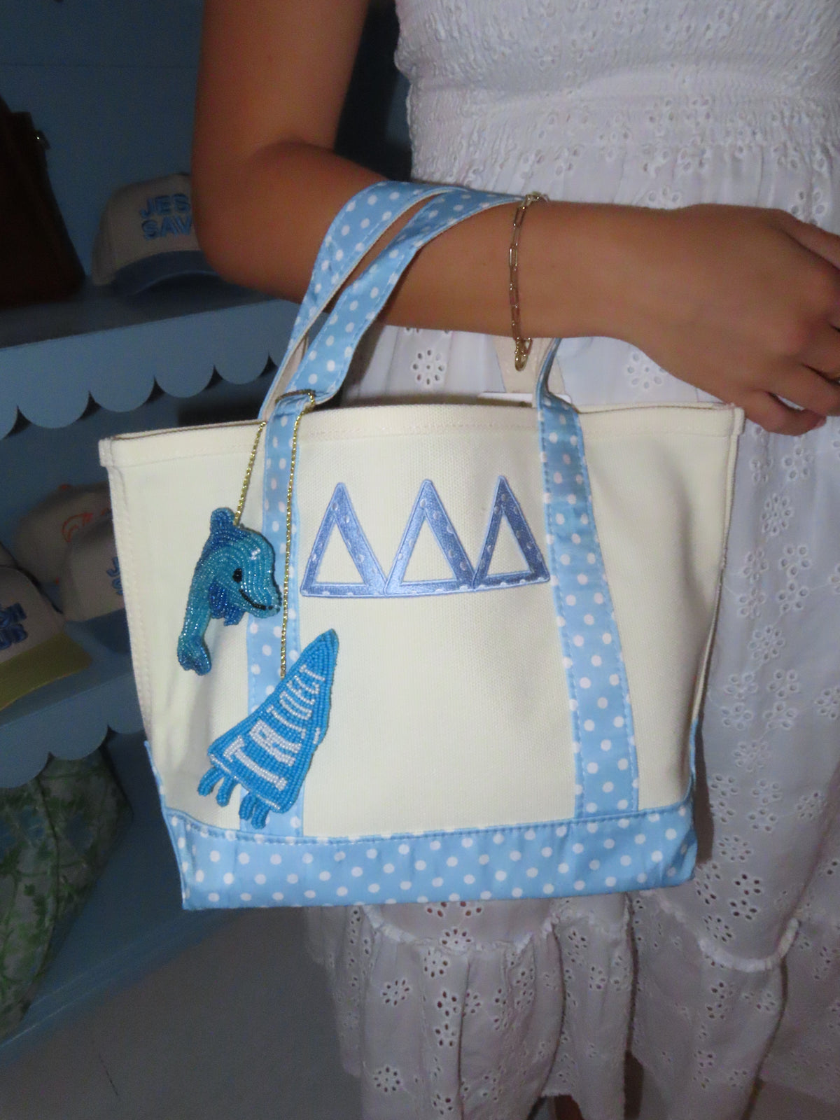 Tri Delt Bag Charm