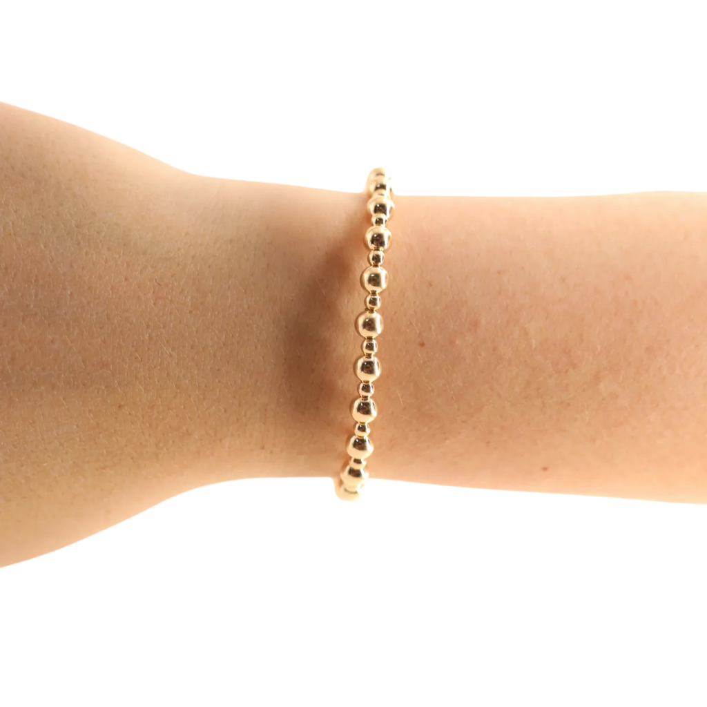 Katy Bracelet in Gold - Beaded Blondes