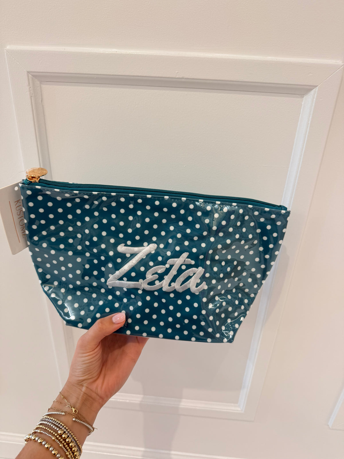 Polkadot Sorority Makeup Bag