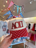 A O PI Polkadot Hat