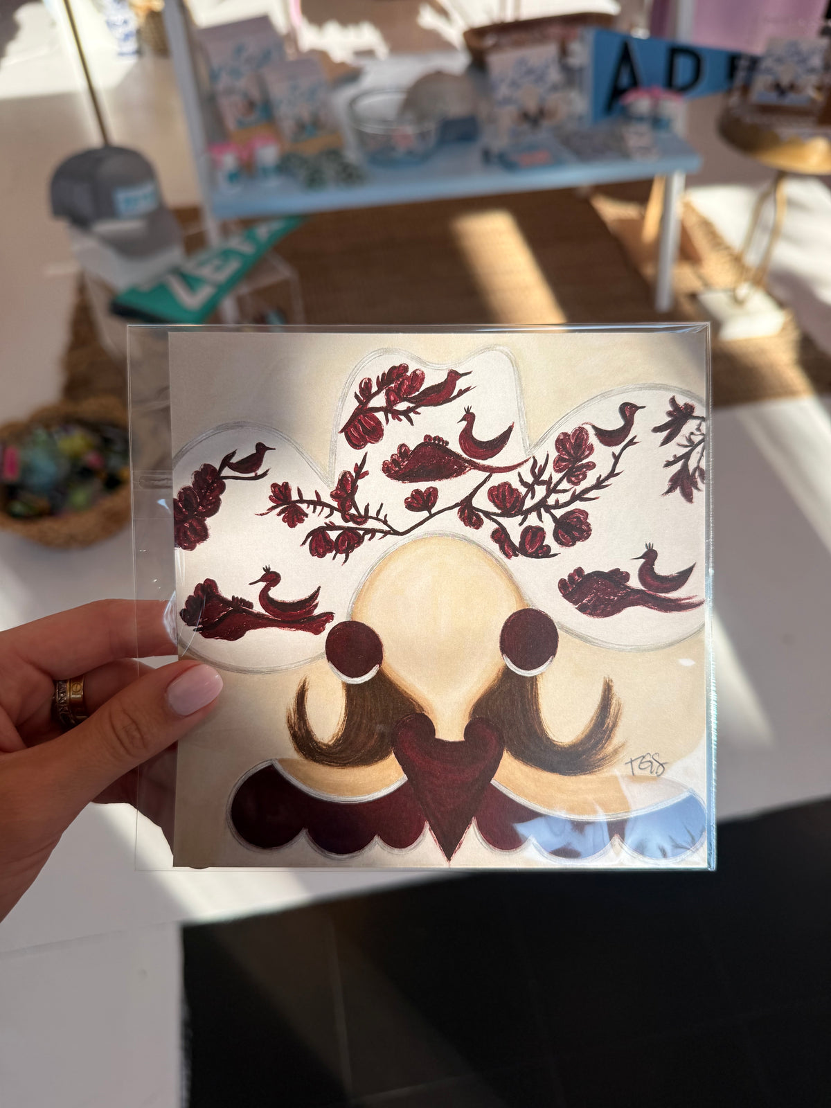 Sorority Art Prints 6x6 - Taylor G Sicking Art