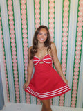 Cut-Out Bow Back Mini Dress