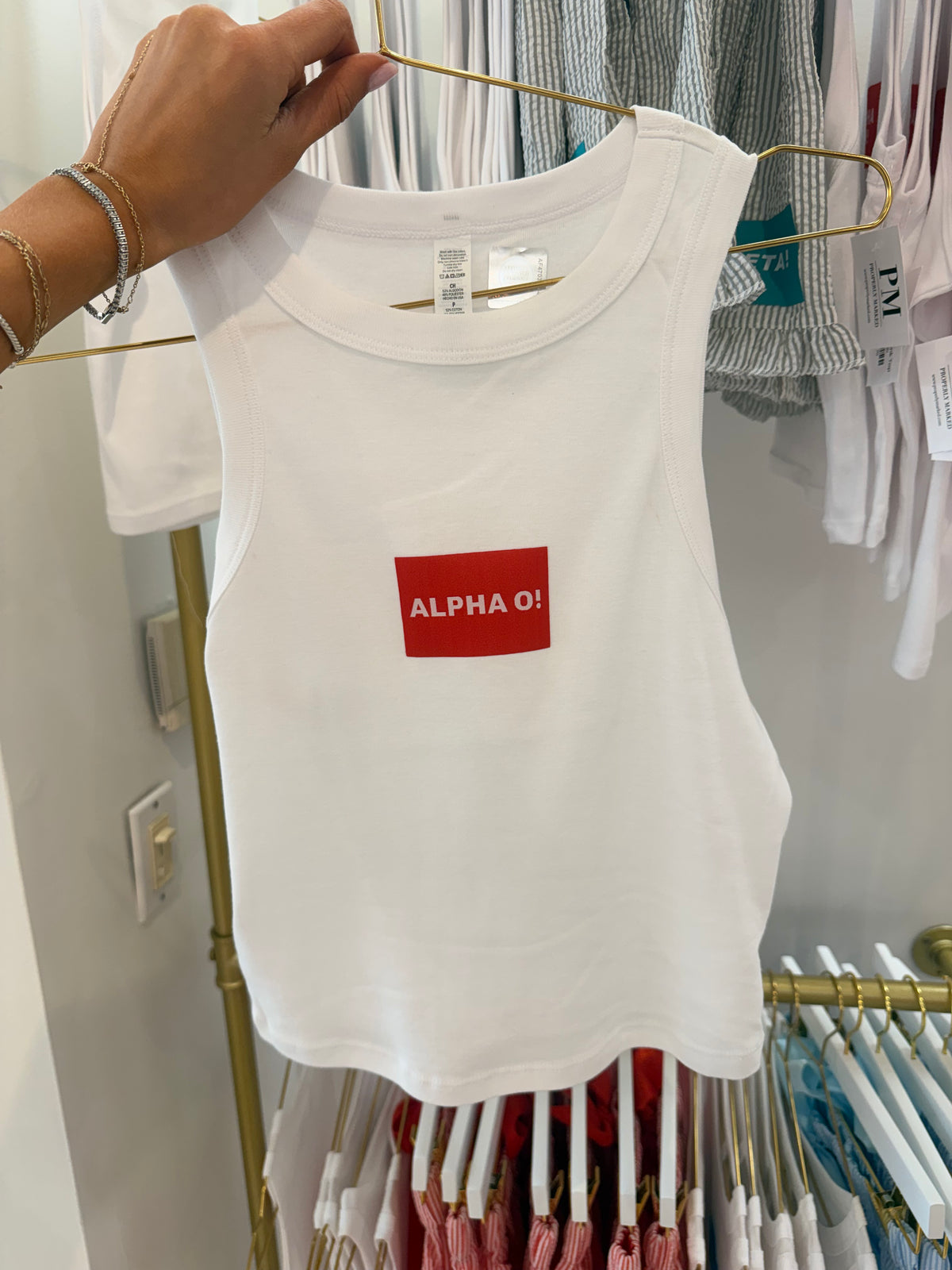 Alpha O! Tank Top