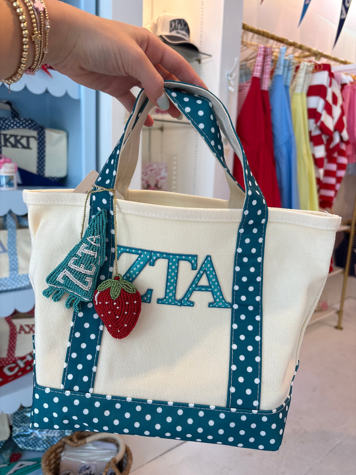 Zeta Bag Charm