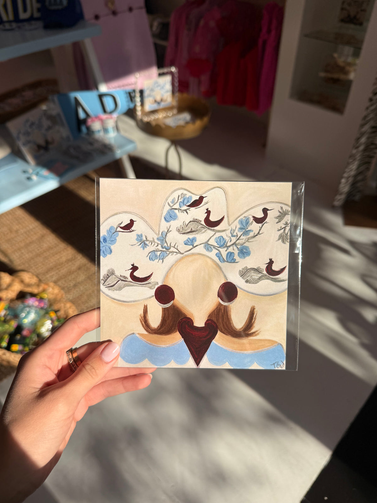 Sorority Art Prints 6x6 - Taylor G Sicking Art
