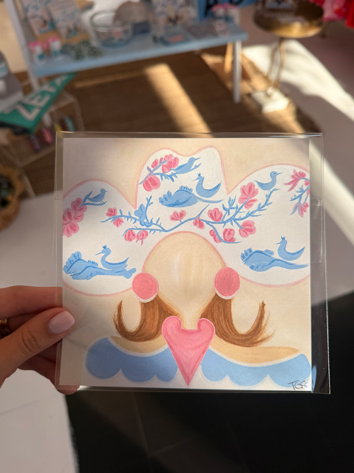 Sorority Art Prints 6x6 - Taylor G Sicking Art