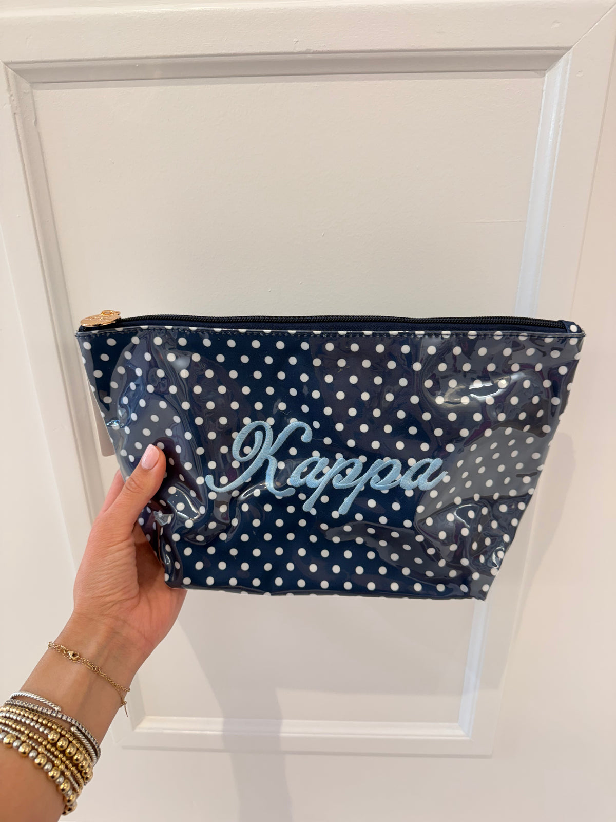 Polkadot Sorority Makeup Bag