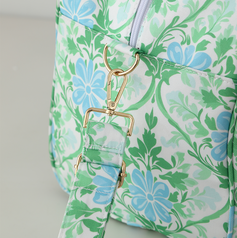 Floral Weekender Duffel Bag Heirloom Garden
