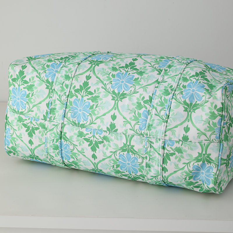 Floral Weekender Duffel Bag Heirloom Garden