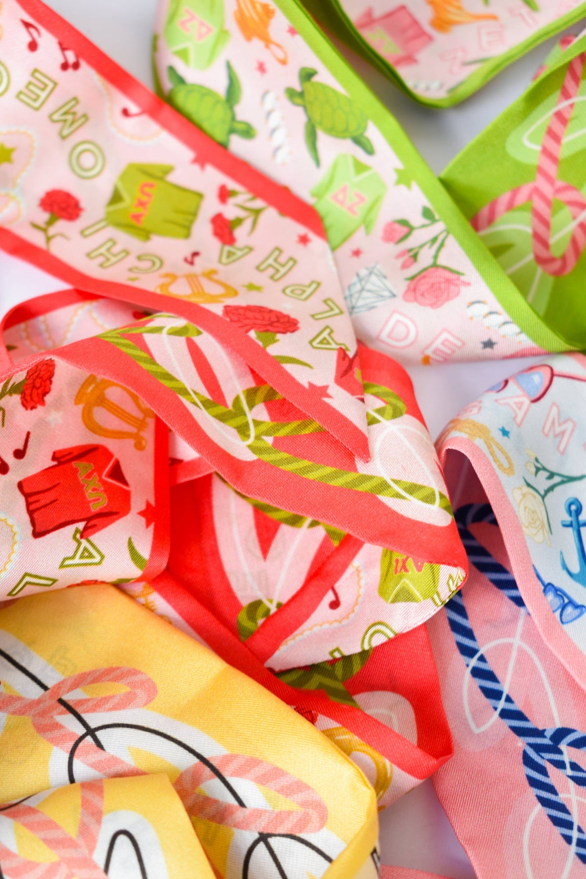 Alpha Chi Omega Skinny Scarf