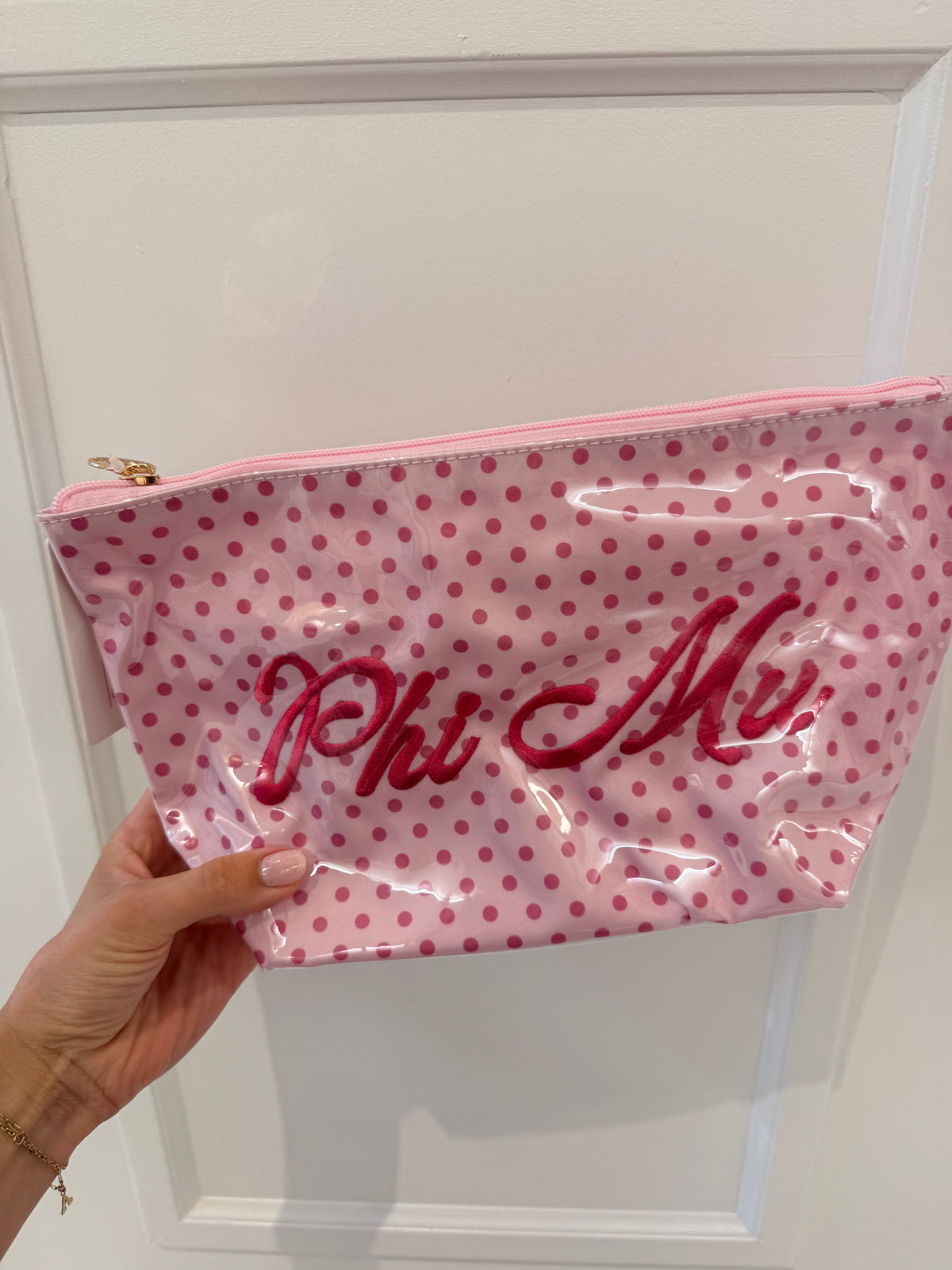 Polkadot Sorority Makeup Bag