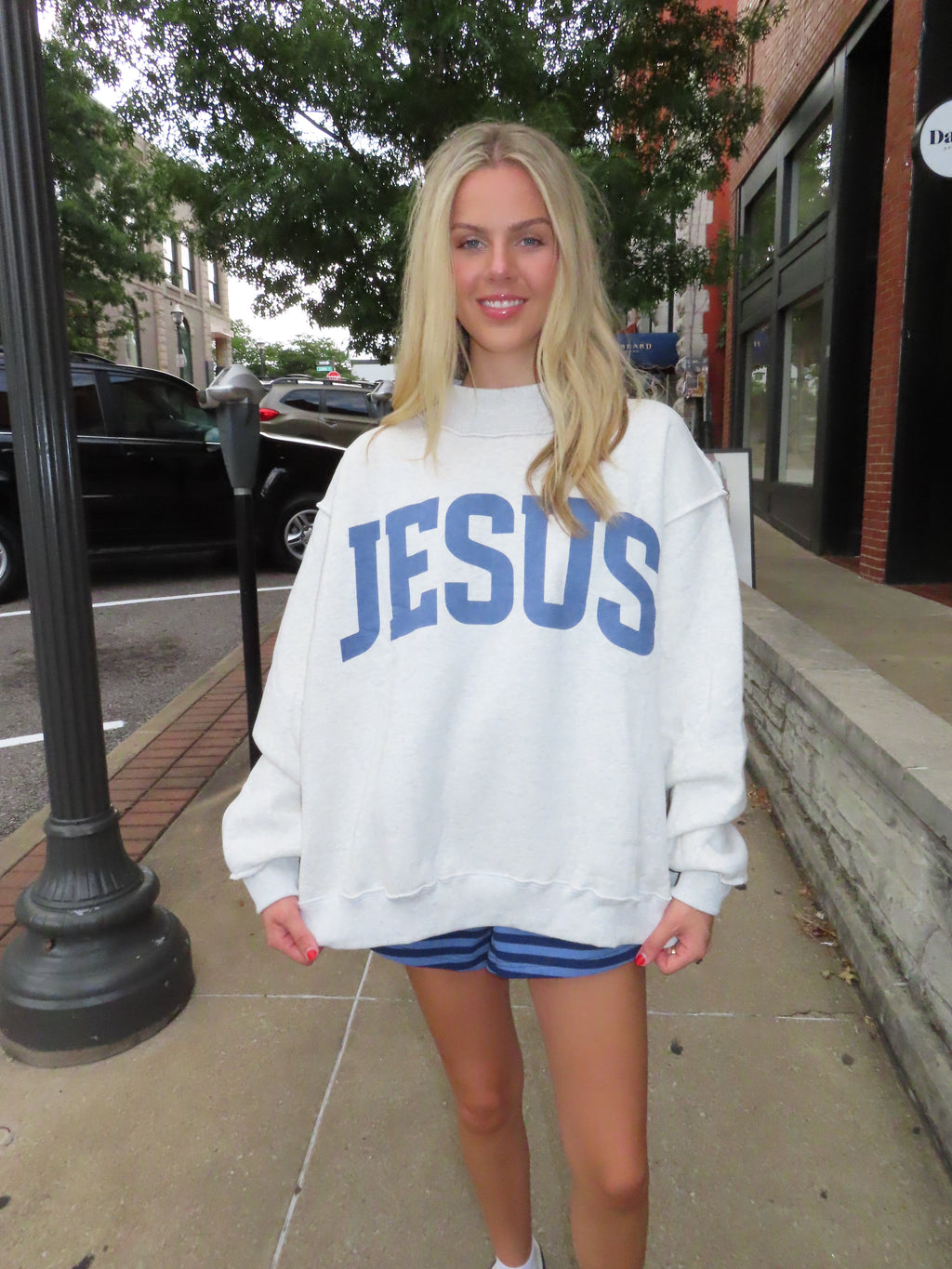 Reversible Jesus/ God Is Good Mockneck