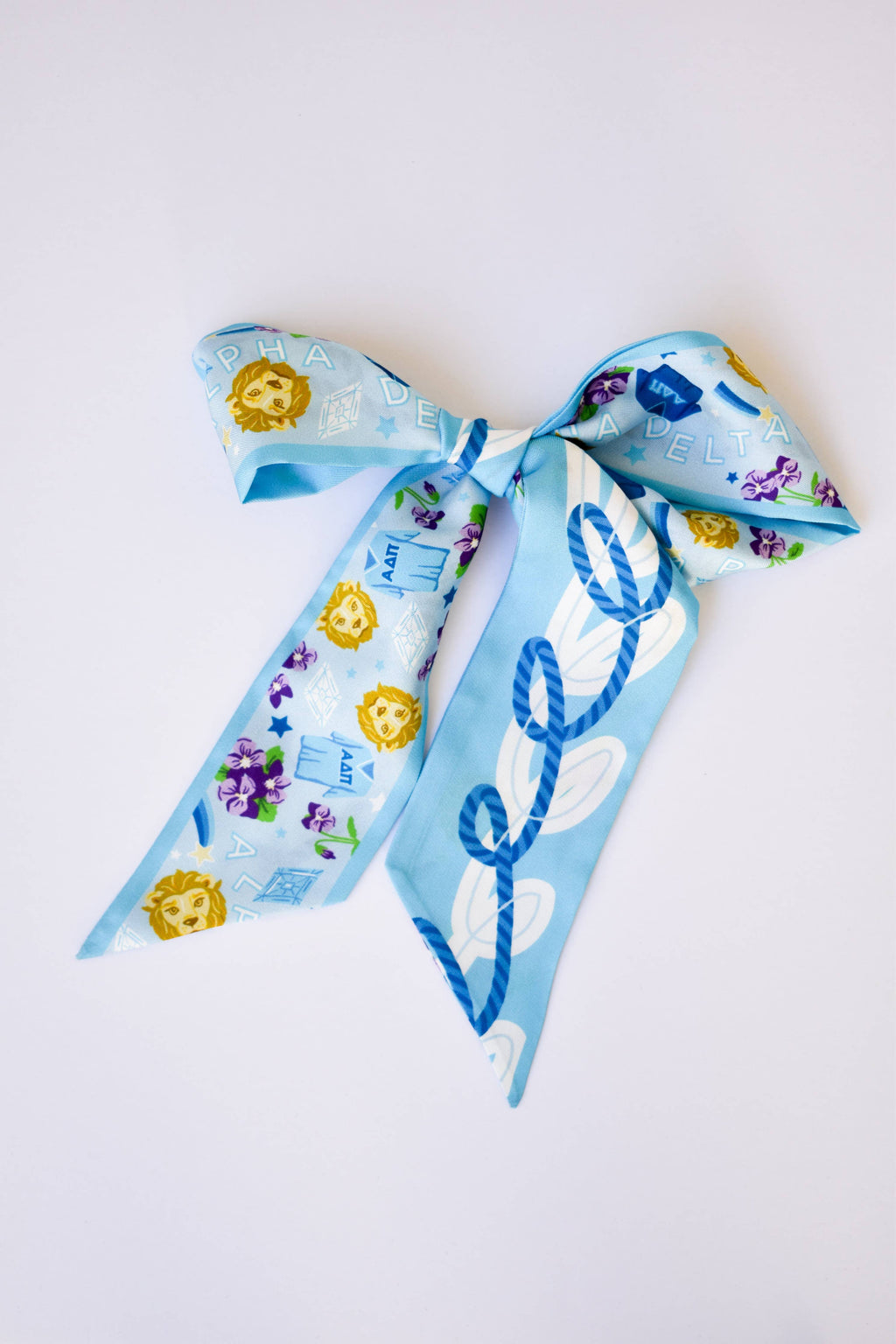 Alpha Delta Pi Skinny Scarf