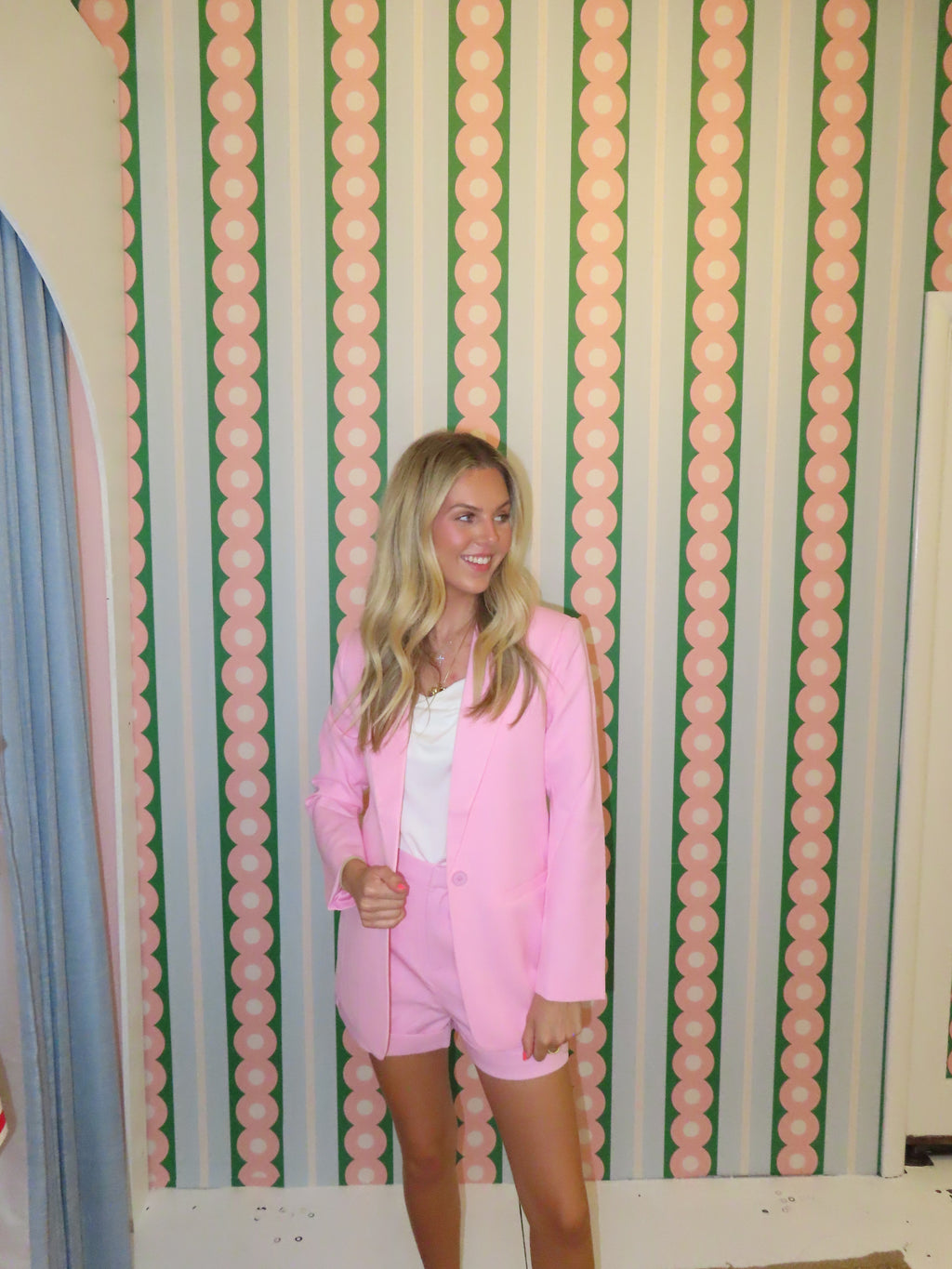 Bubblegum Tailored Shorts