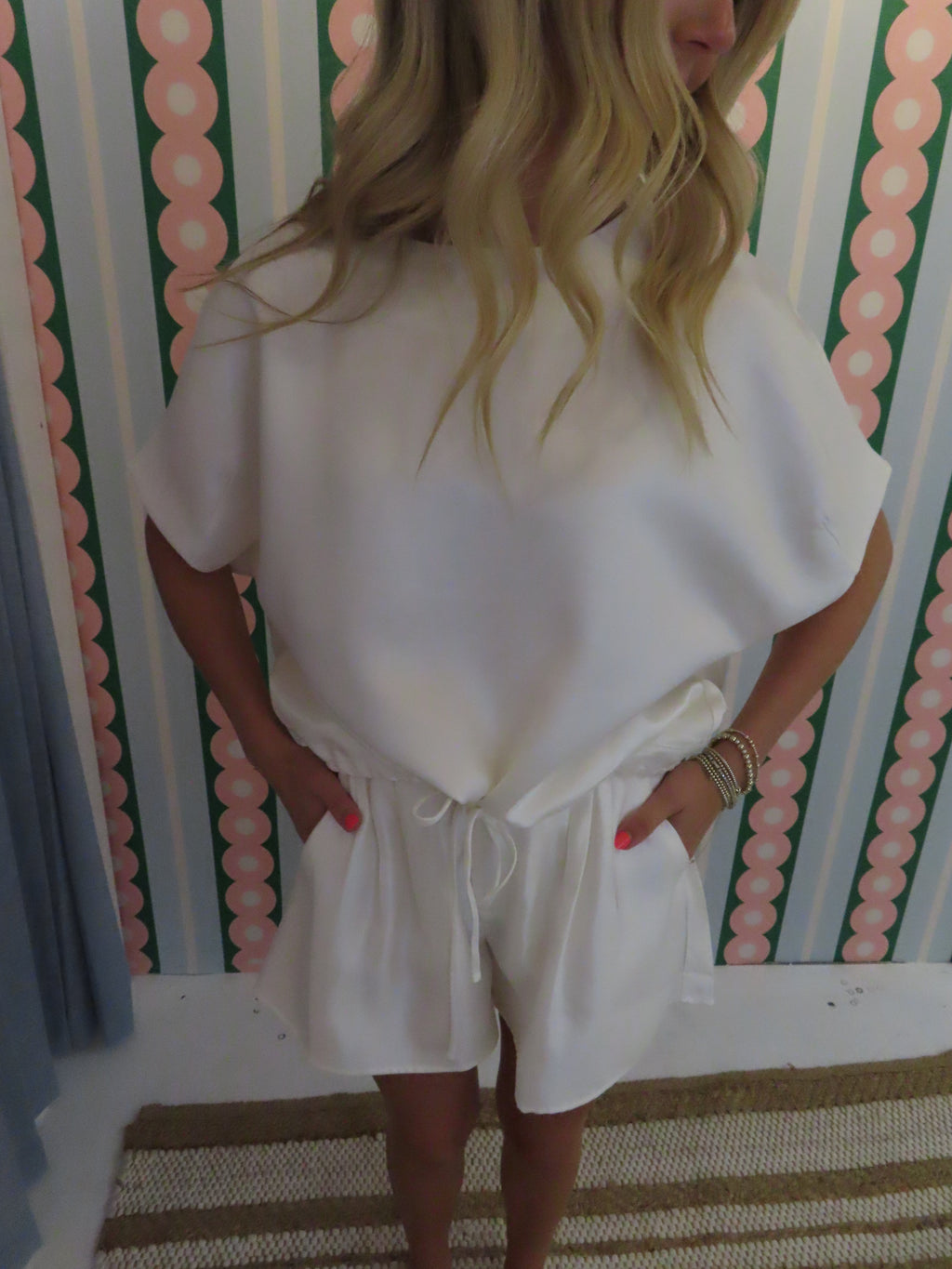 High Waisted Pleated Shorts