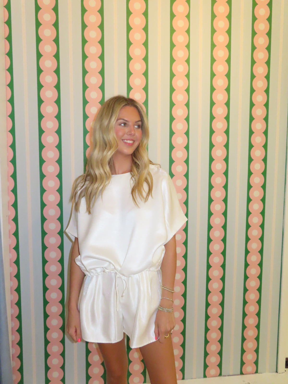 High Waisted Pleated Shorts