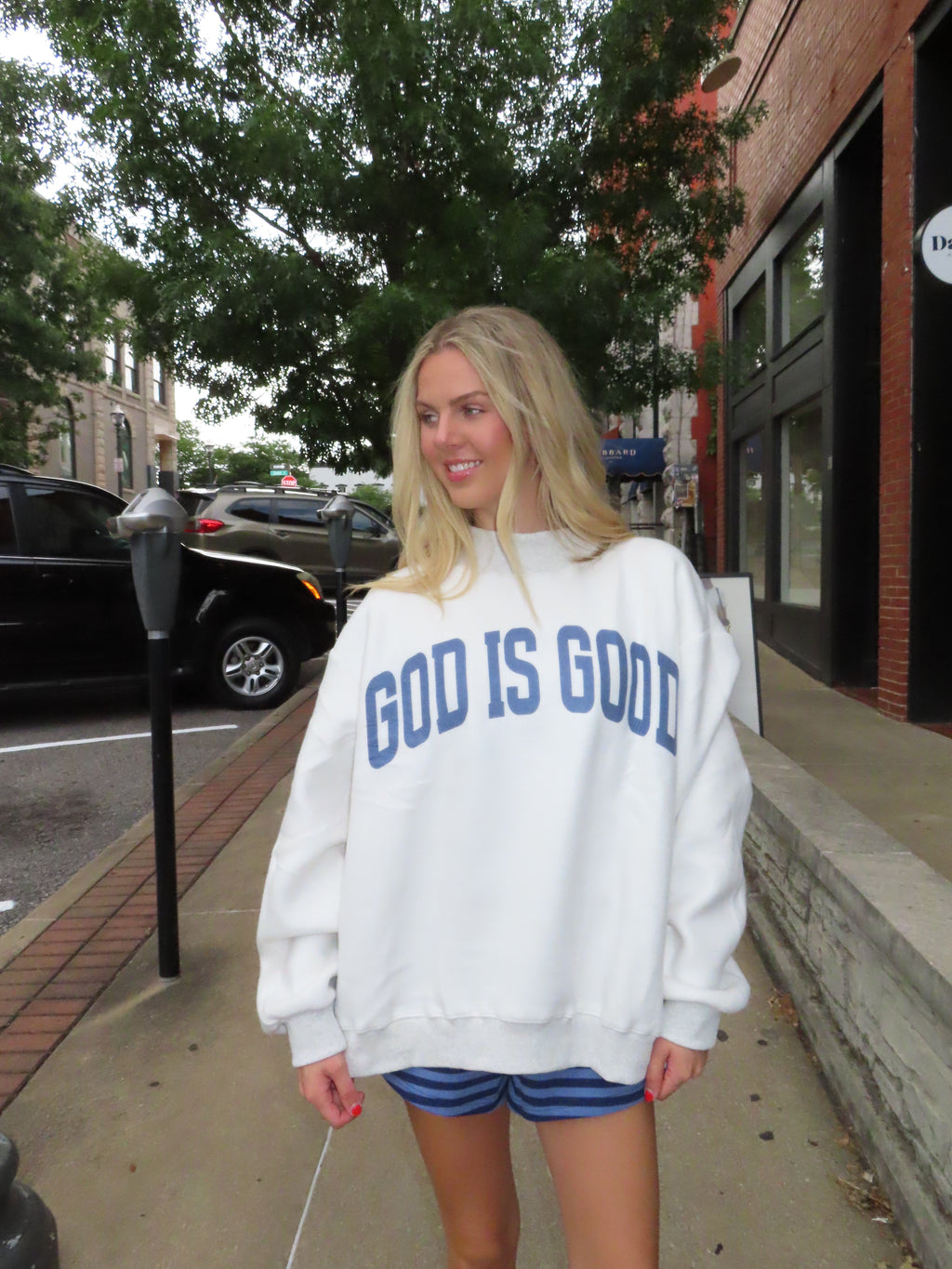 Reversible Jesus/ God Is Good Mockneck