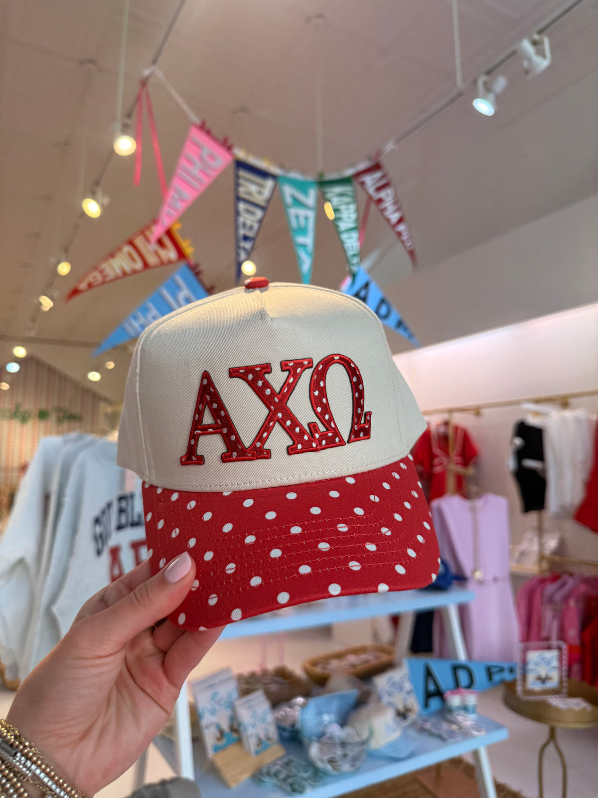 AXO Polkadot Hat