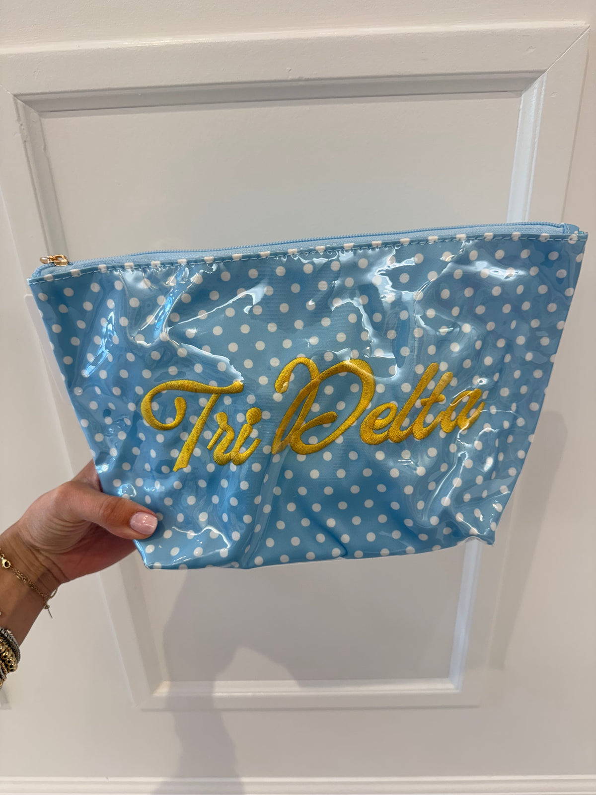 Polkadot Sorority Makeup Bag