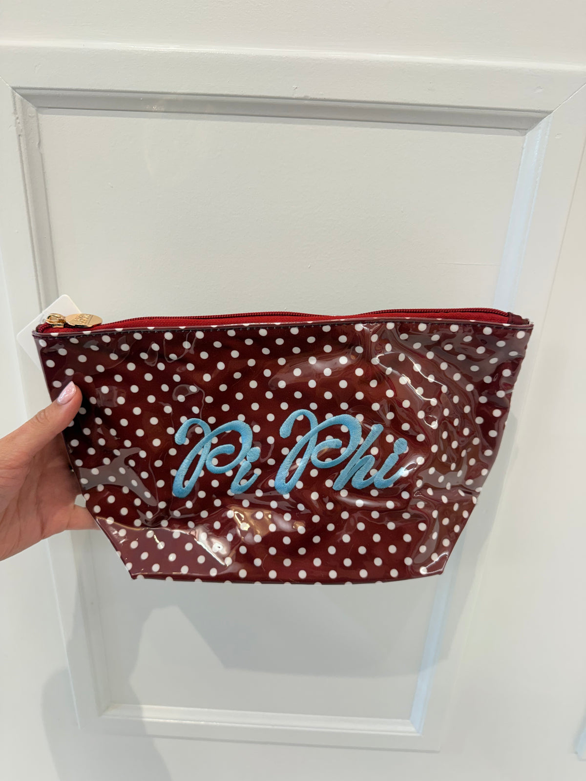 Polkadot Sorority Makeup Bag