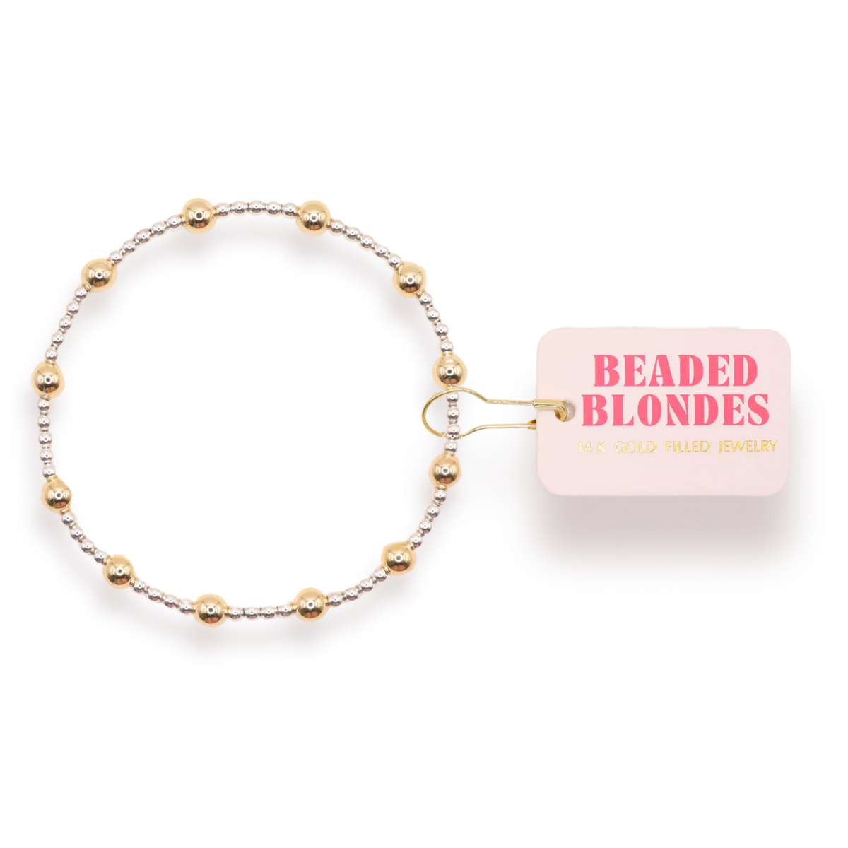 Lively Bracelet in Silver with Gold