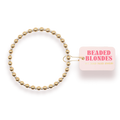 Mini Katy Bracelet in Gold with Silver