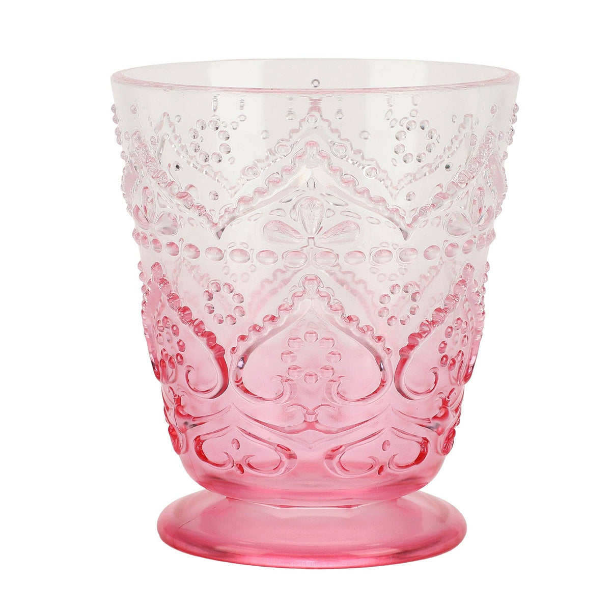 Reusable Pastel Vintage Cup Set (4 ct)
