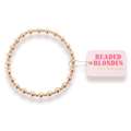 Katy Bracelet in Gold - Beaded Blondes